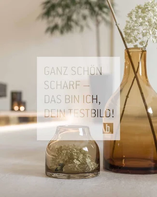 Food Zwei braune Glasvasen mit weißen Blumen auf einem Tisch in einem Wohnzimmer
